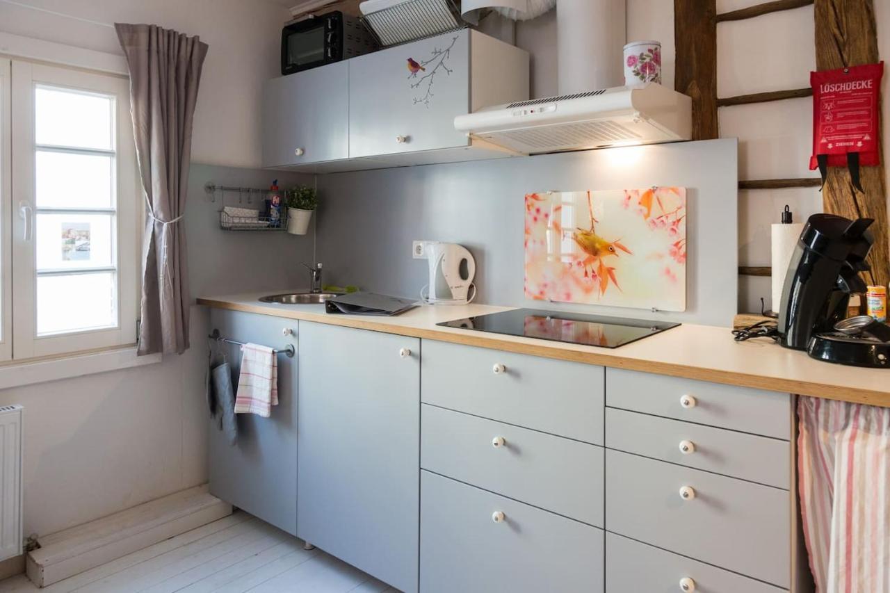 Gemuetliche Fachwerkwohnung Alfter Buitenkant foto